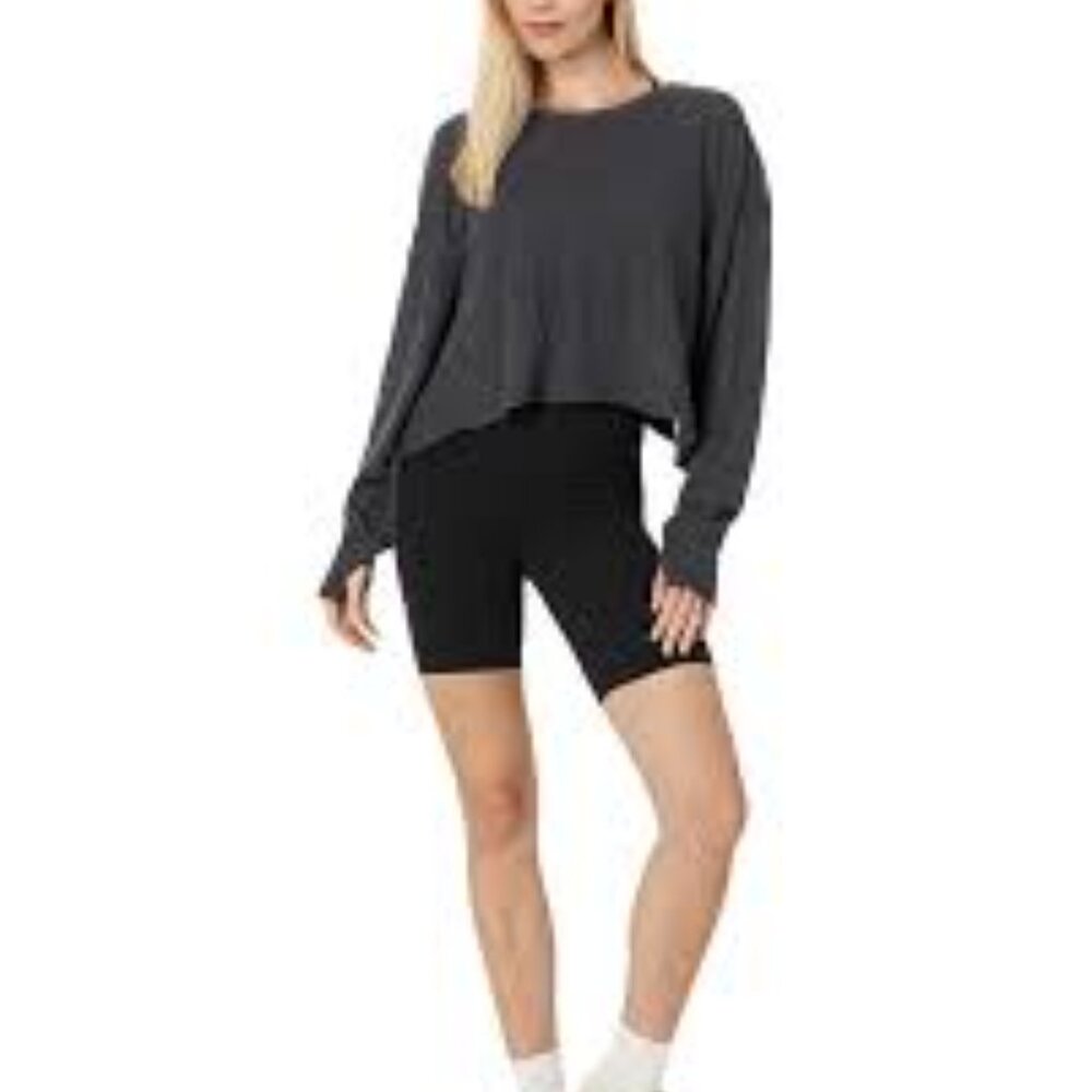 FP Movement My Time Layer Women's Clothing Black :Cotton/Polyester  New With tag